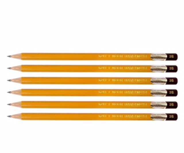Chì Tiệp - HB, 2B, 3B, 4B, 5B, 6B, 7B, 8B