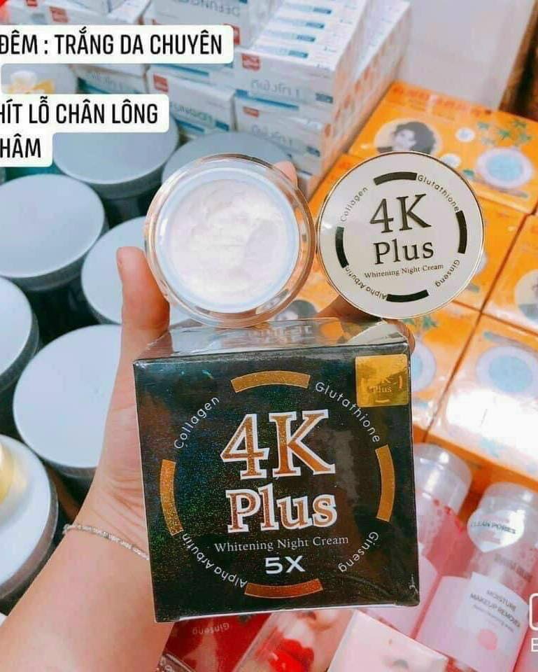 Kem 4k plus nhân sâm Thái Lan dưỡng trắng