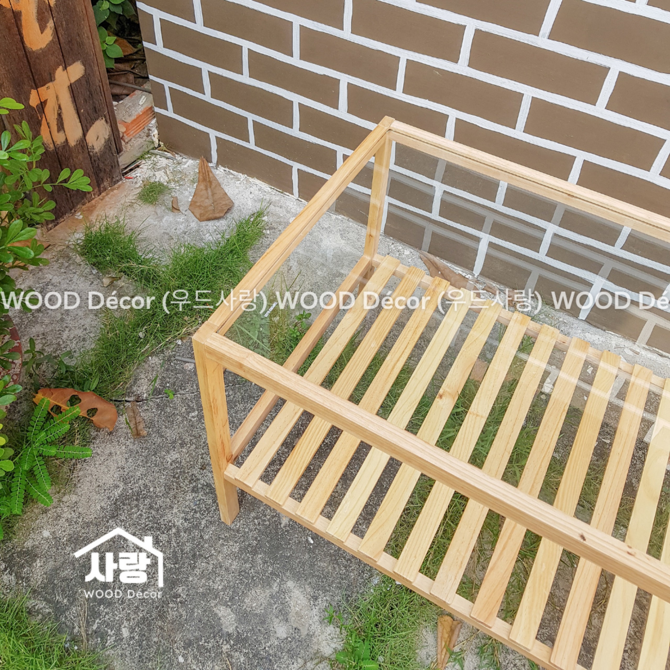 Bàn Sofa gỗ mặt kính