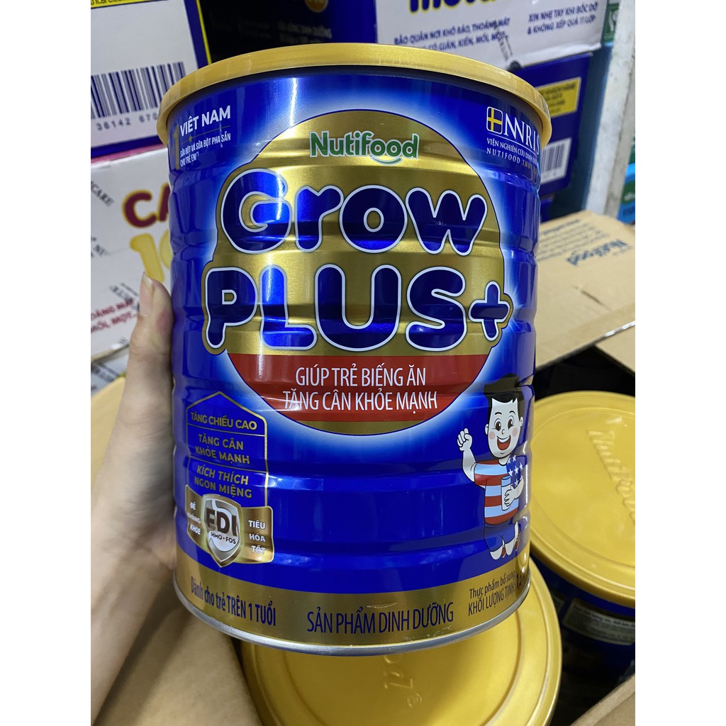 Sữa Bột Nutifood Growplus Xanh 1.5kg Date Mới Nhất