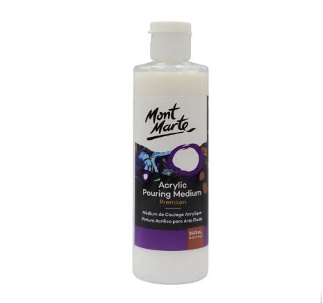 Dung môi pha loang, long mau acrylic, Mont Marte 240ml