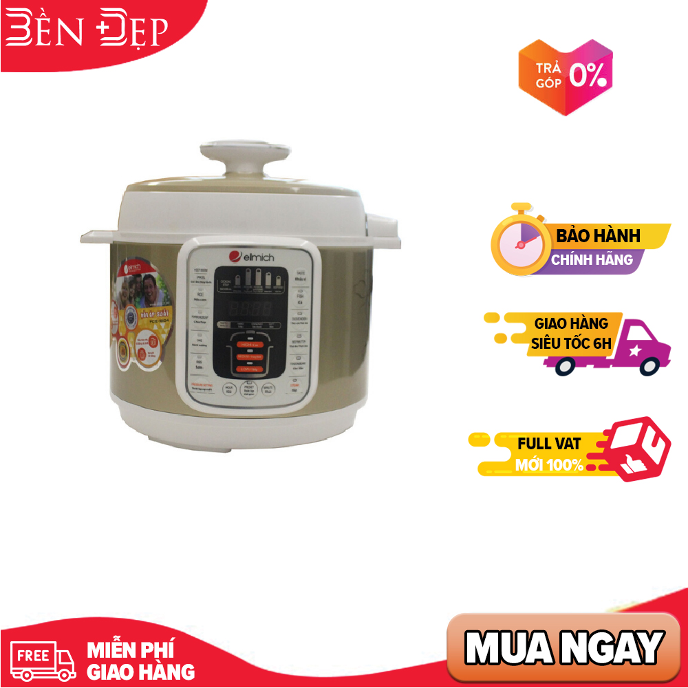 Nồi áp suất cao cấp Elmich PCE-1804 (5L) (Giá áp dụng giao tại HN, HCM& các tỉnh liên hệ shop)