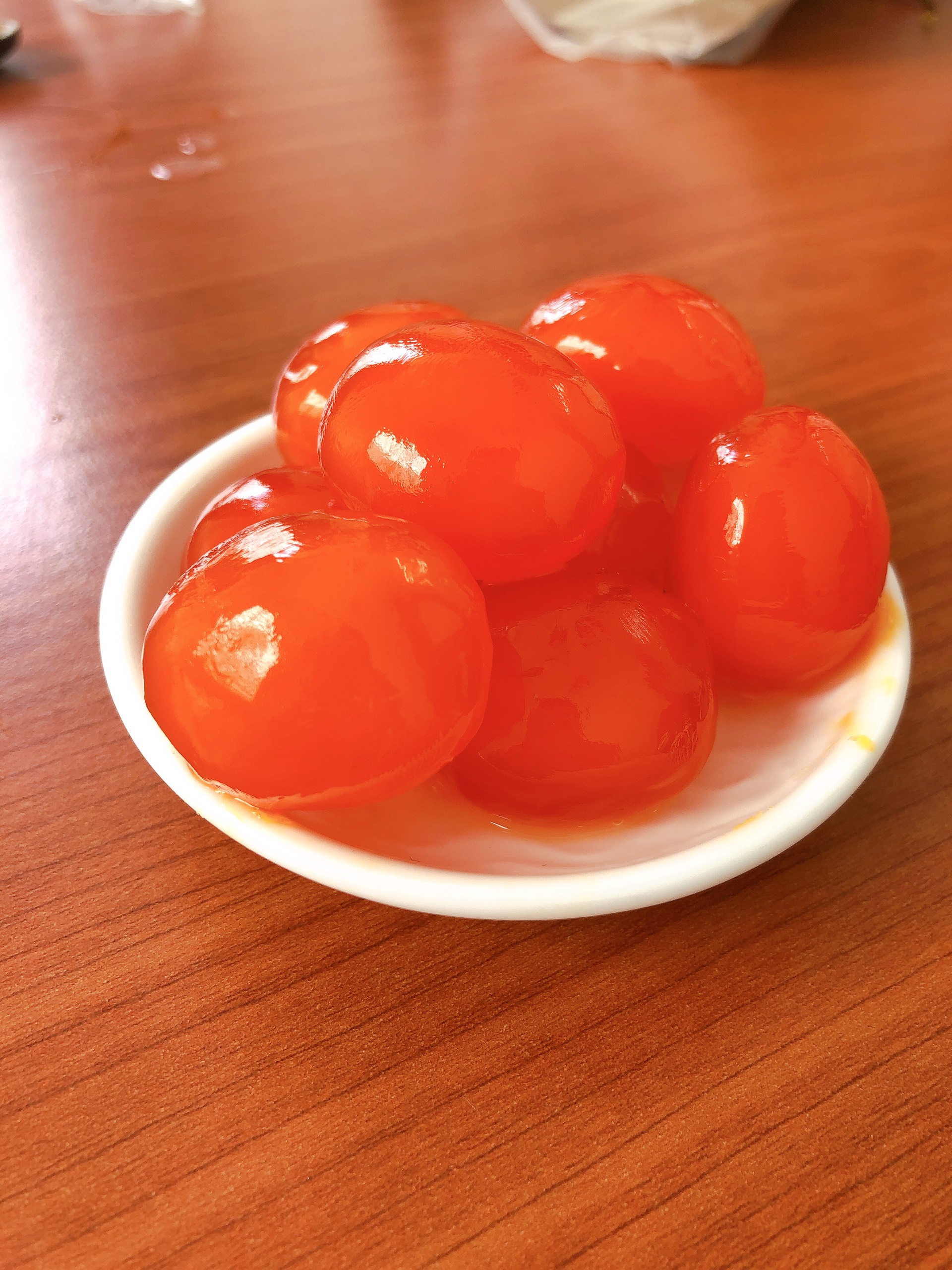 [SIÊU RẺ] COMBO 2 TÚI Lòng đỏ trứng vịt muối cỡ NHỎ 9gram (50 trứng/túi hút chân không)