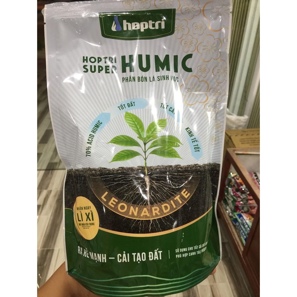 Phân bón lá sinh học Hợp Trí Super Humic 1kg dạng Bột