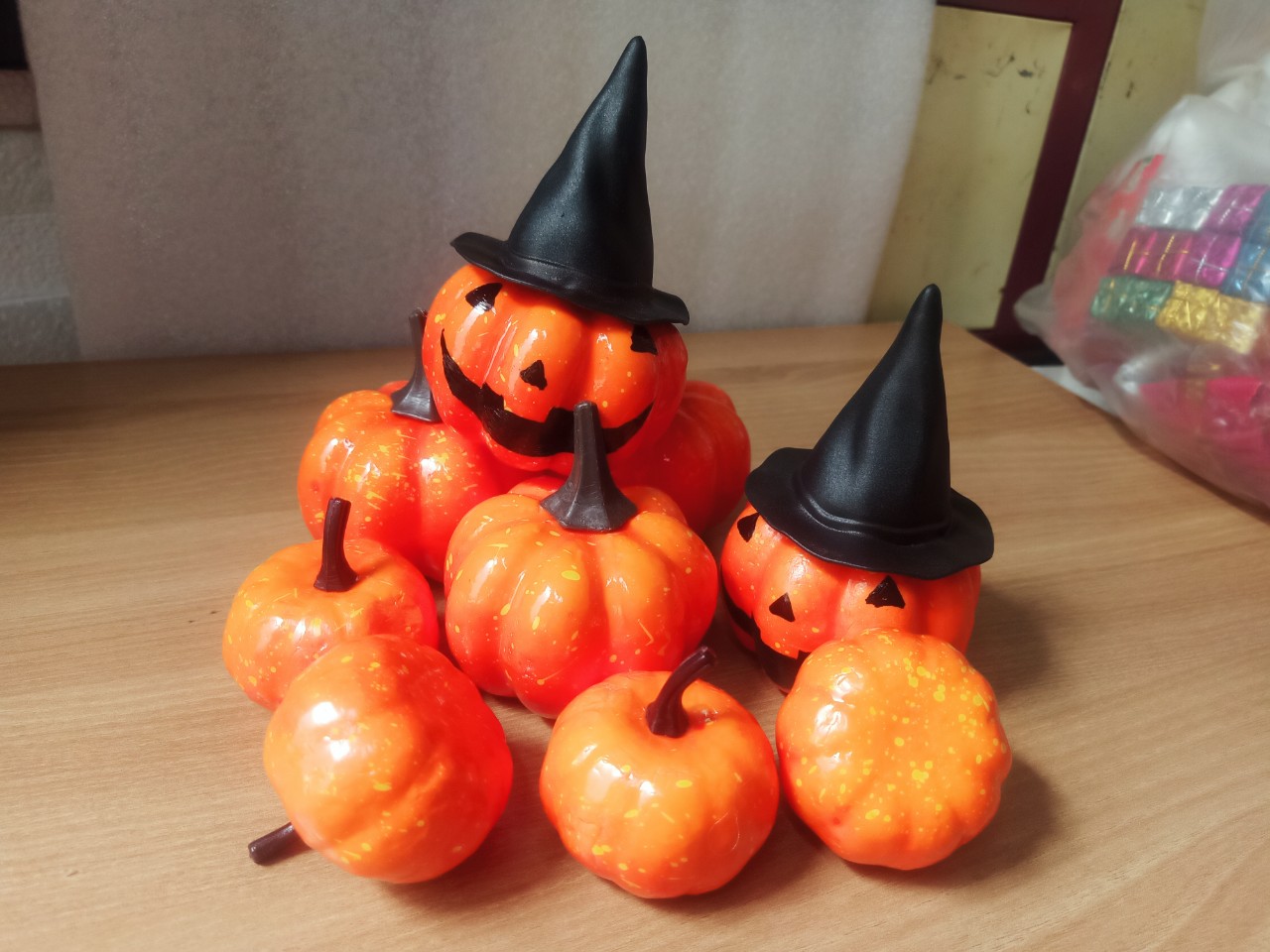 Quả bí ngô/bí đỏ trang trí halloween