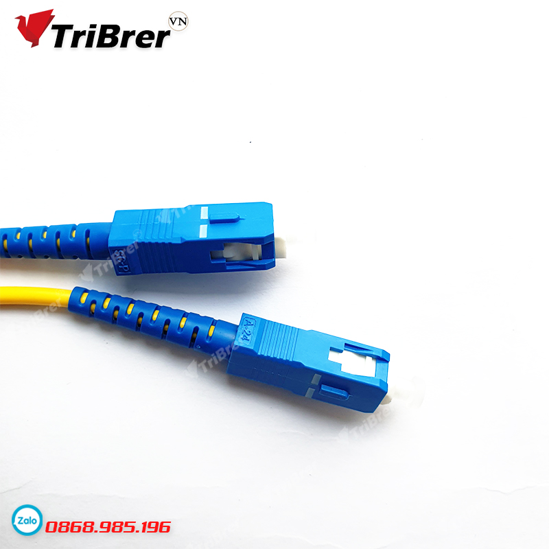 Dây nhảy sợi quang SC-SC chuẩn UPC chiều dài 3M