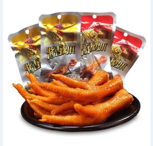 Combo 5 CHÂN GÀ CAY TỨ XUYÊN màu đỏ