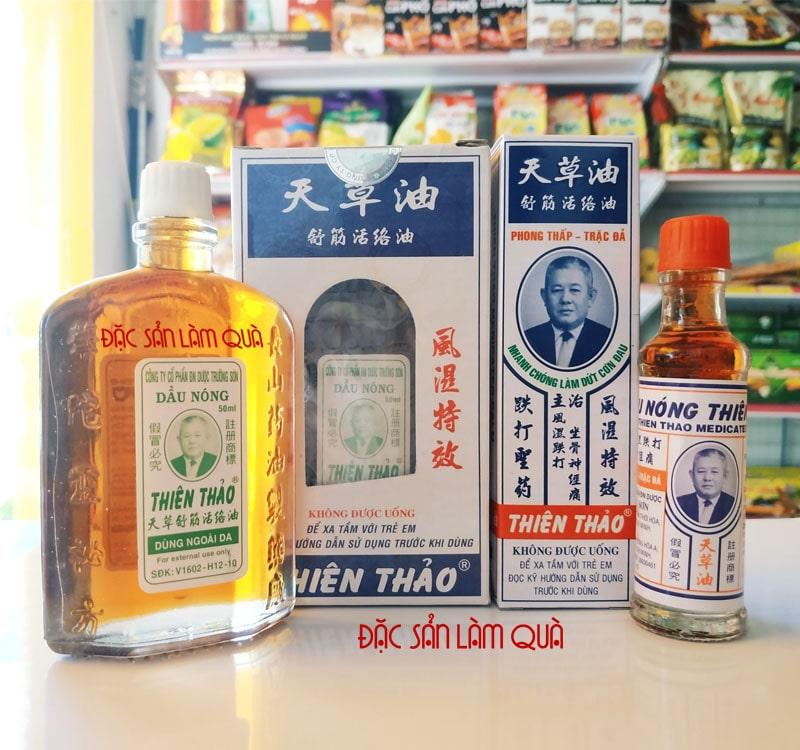 Combo 05 chai Dầu nóng Thiên Thảo (10ml/chai)