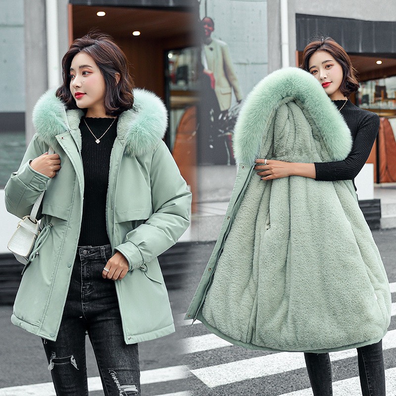 Áo PARKA 811 Dáng vừa rút eo ngoài
