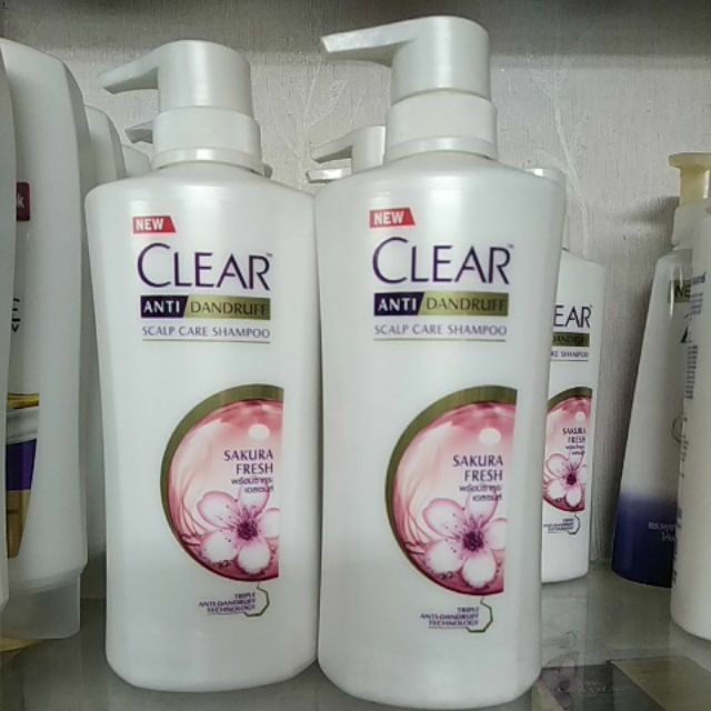 DẦU GỘI CLEAR HOA ANH ĐÀO 410ML THÁI LAN