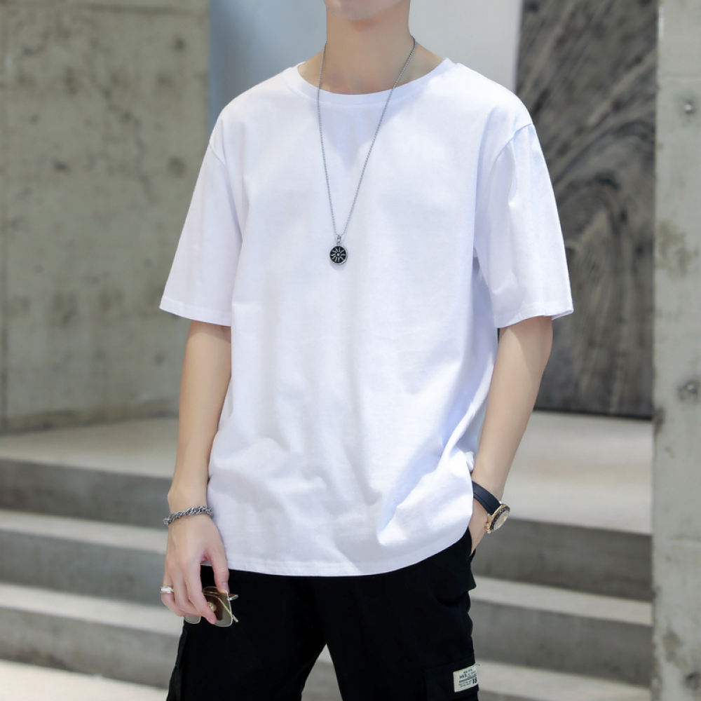 Black Half White T Shirt - Best Price 