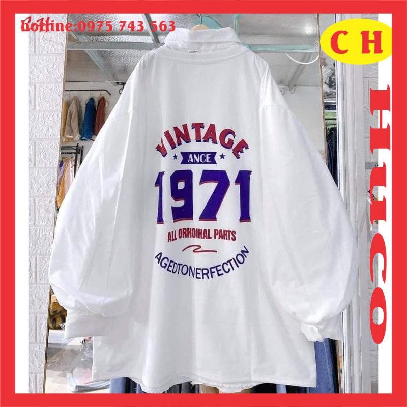 Áo Phông Cotton Dài Tay Thu Đông Nam Nữ - Áo Thun Bo Tay Vinta - Form Thụng Tay  Cánh Rơi Unisex Freesize - Áo Cổ Tròn - Mixasale