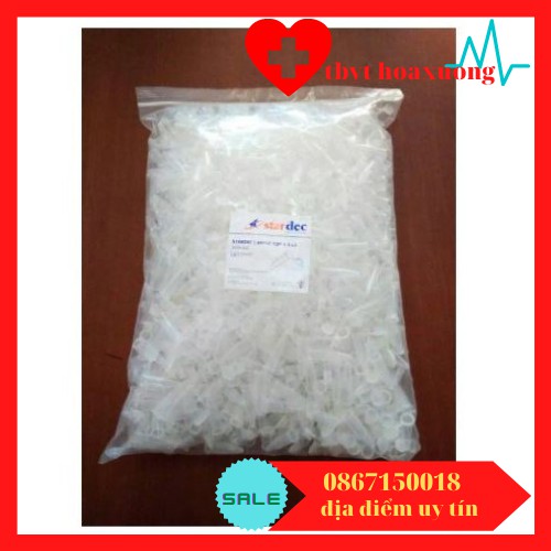 [giá rẻ] Ống ly tâm 2ml đáy tròn -ống Eppendorf 2ml - Túi 500 cái