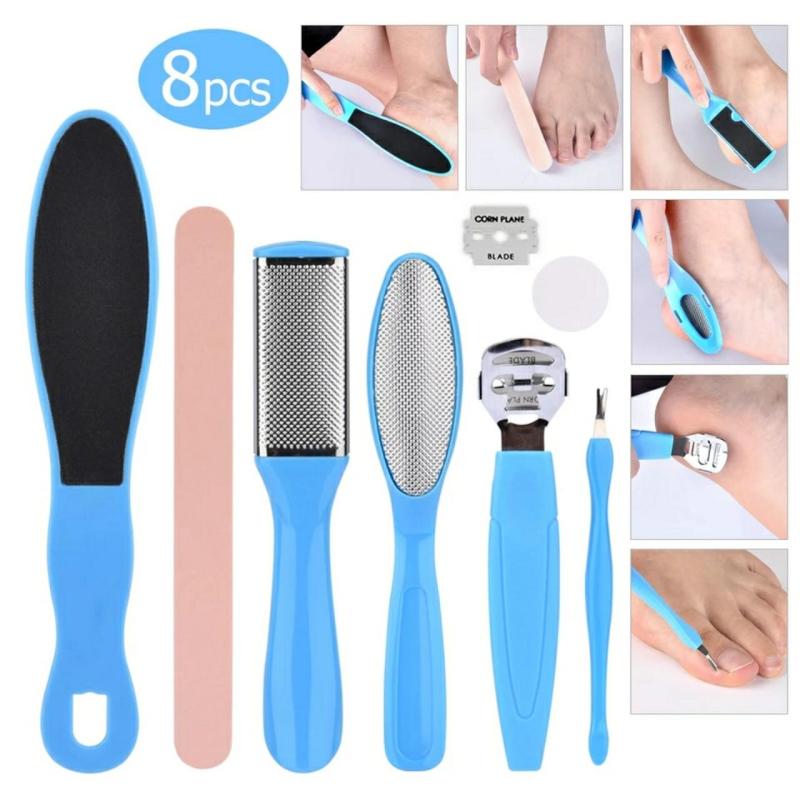Dụng cụ mài - tẩy tế bào chết Gót Chân 8in1 giá rẻ