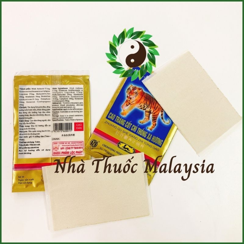 Cao dán con cọp - giảm đau nhức mỏi