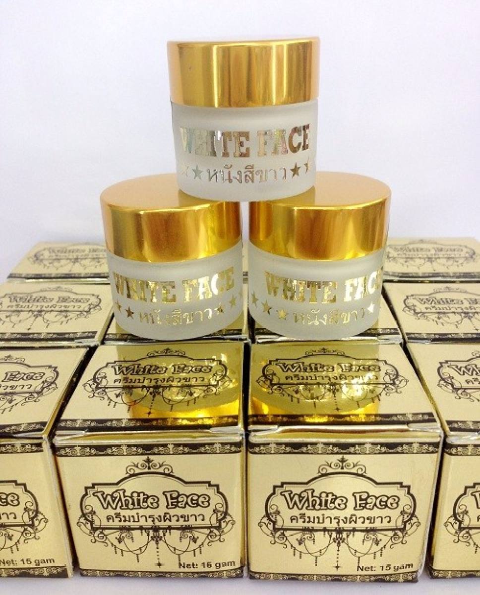 [HCM]Kem Siêu Dưỡng Trắng Da Mặt White Face Thái Lan - DC