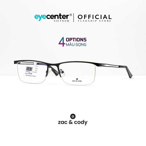 Giá bán Gọng kính cận nam nữ chính hãng ZAC & CODY B46 kim loại chống gỉ cao cấp nhập khẩu by Eye Center Vietnam