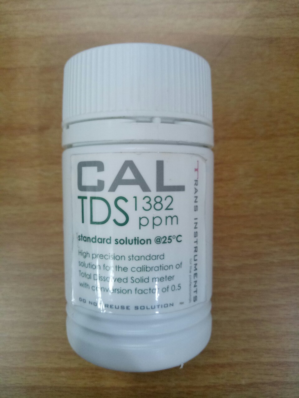 Dung dịch chuẩn TDS 1382ppm 90ml Trans Instruments