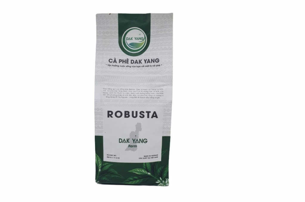 Cà phê Robusta Honey nguyên chất rang mộc 500gr