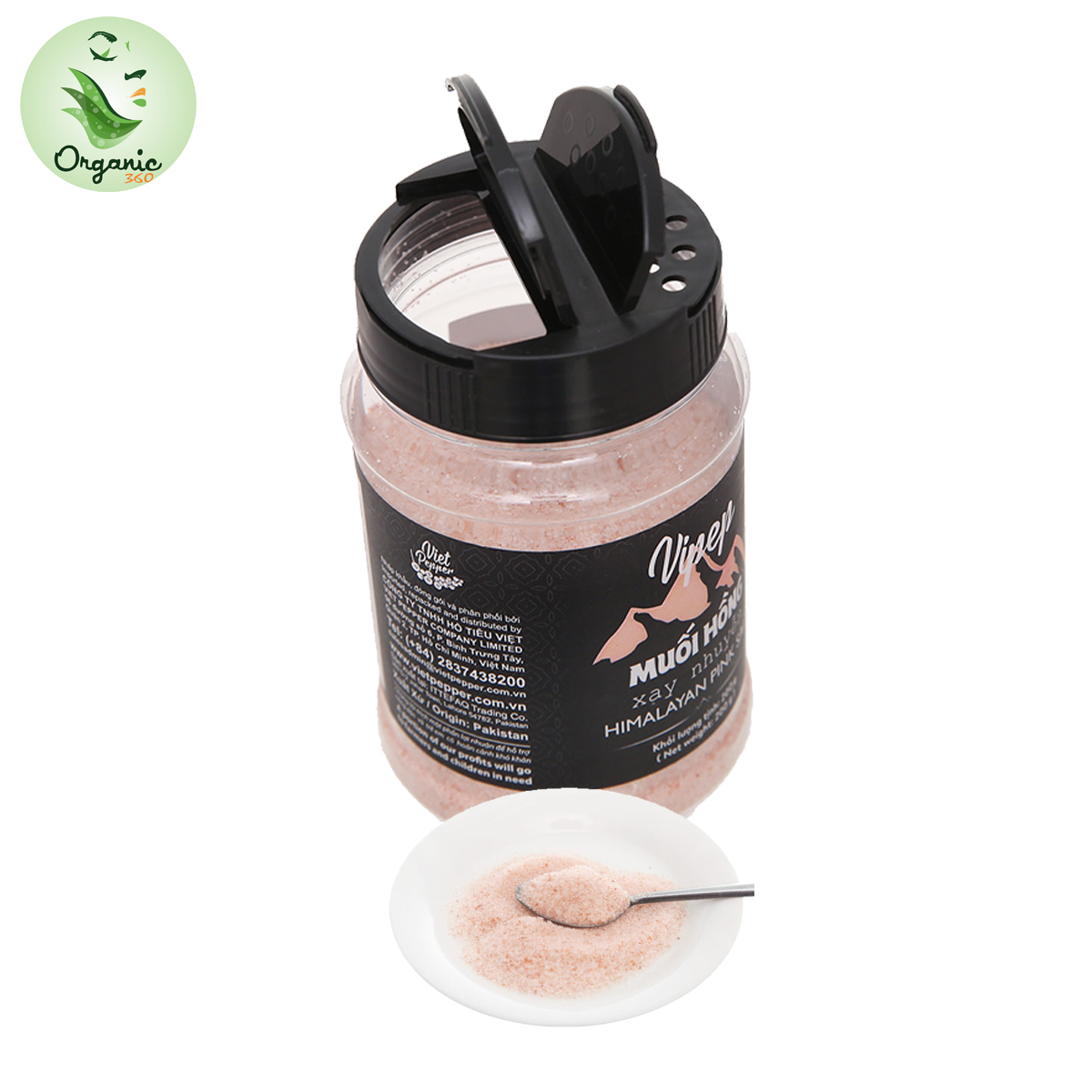 Vipep fine Himalayan pink salt 200g