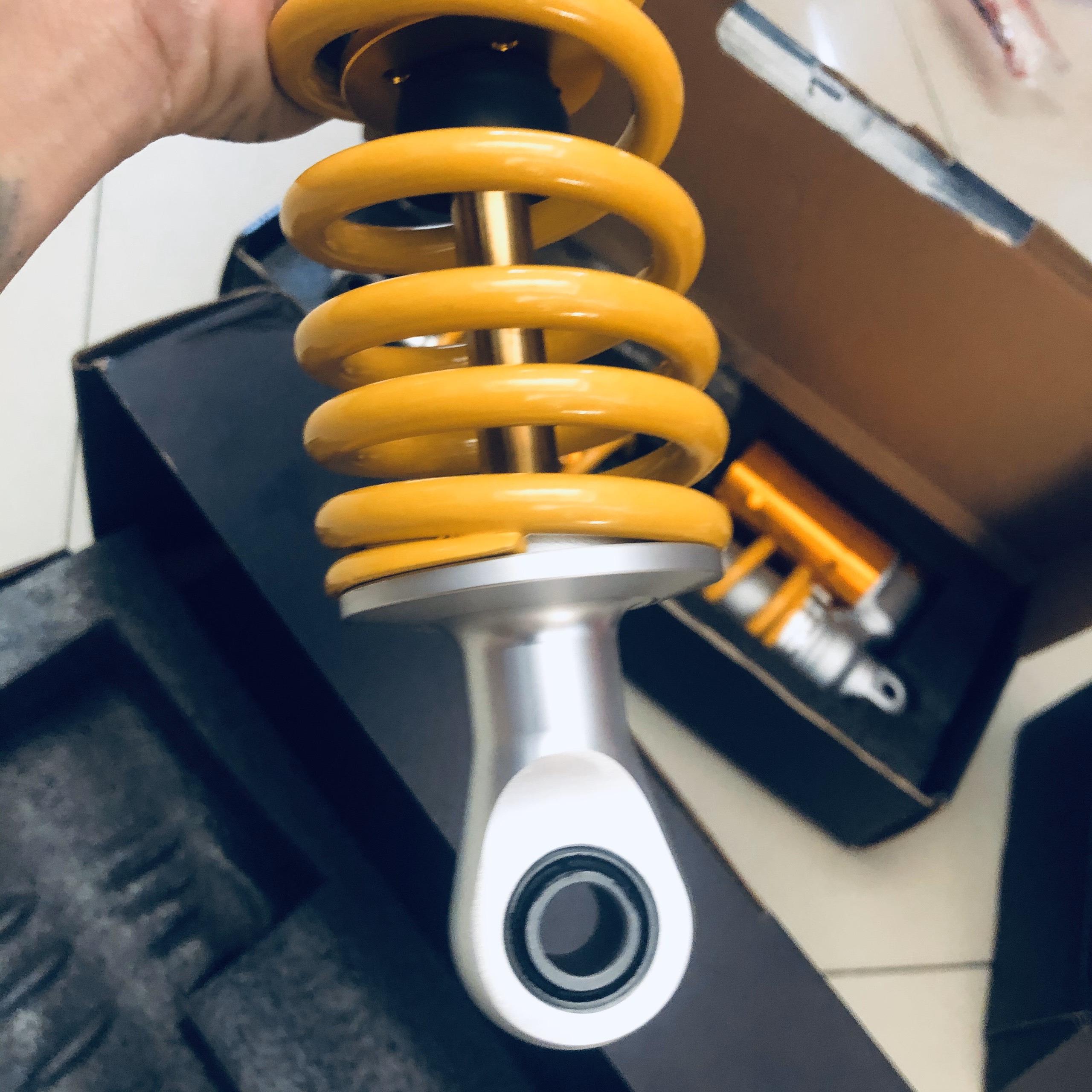 [HCM]Phuộc Ohlins gắn cho các loại xe tay ga   VarioClickVision