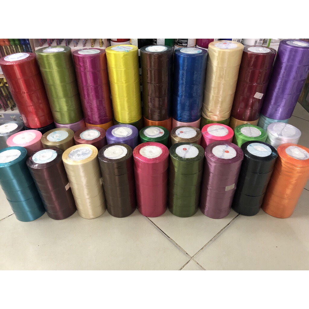 Ruy băng lụa bản 4cm*22m