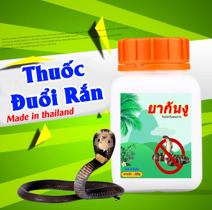 Bột Đuổi Rắn - Bảo vệ con người Thái lan