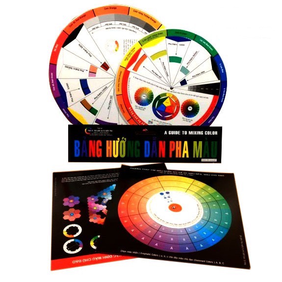 Bảng hướng dẫn pha màu