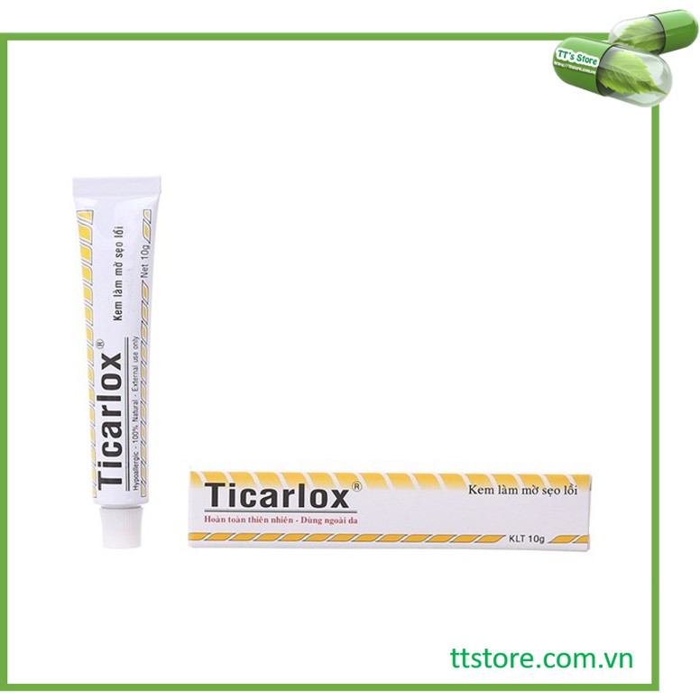 Kem mờ sẹo Ticarlox 10g