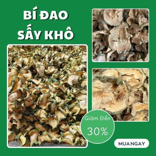 Bí đao sấy khô túi nhỏ 100g - tấn phát - Hàng sạch chuyên dùng để pha trà