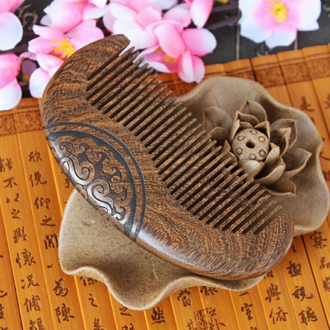 [HCM]LƯỢC GỖ ĐÀN HƯƠNG