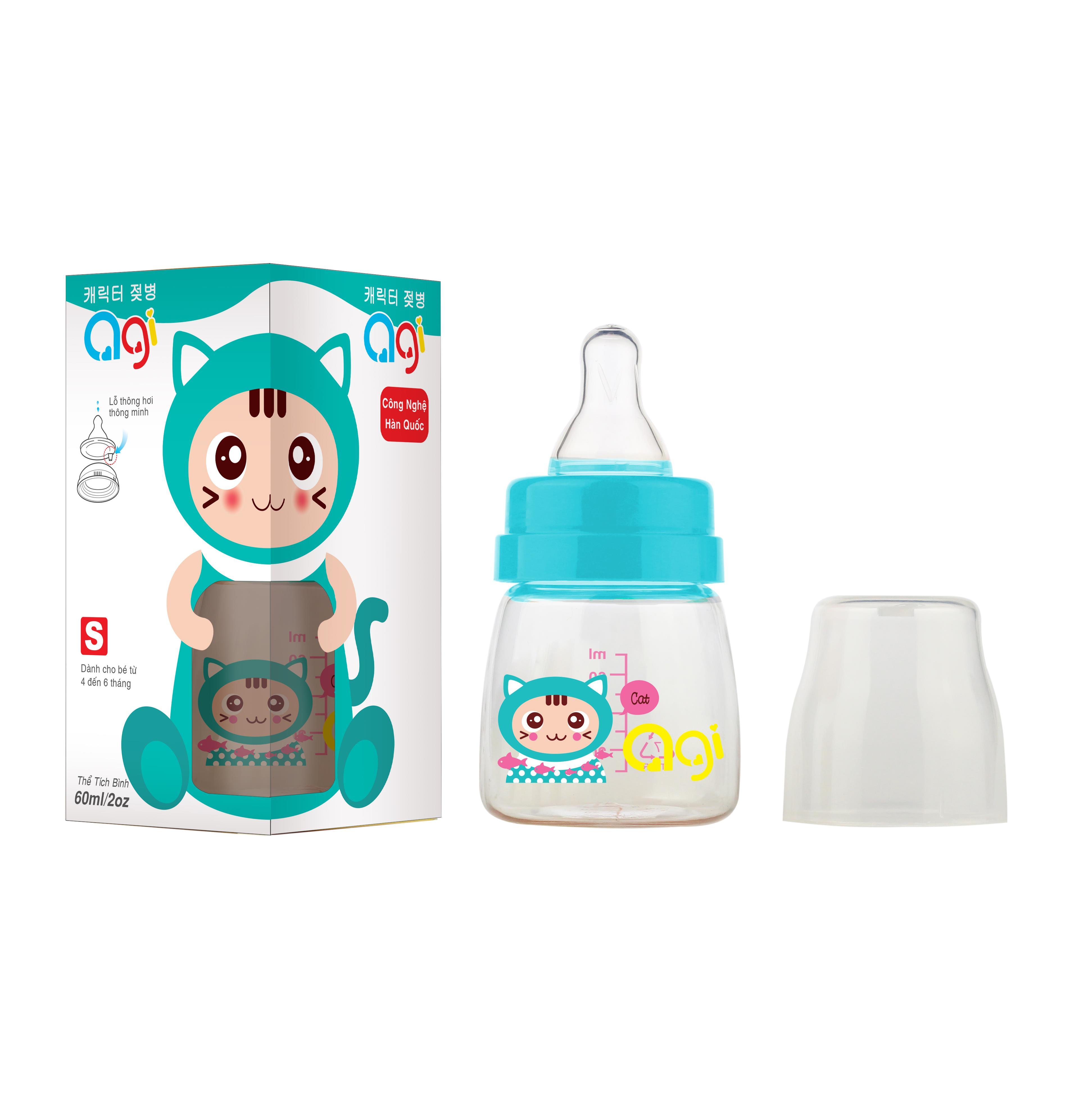 BÌNH SỮA AGI 60ML