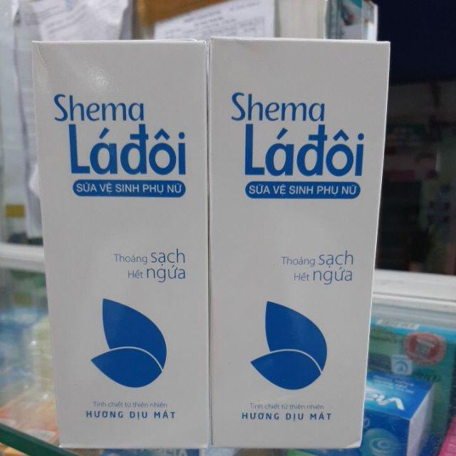 [HCM]Dung dịch vệ sinh SHEMA Lá Đôi chai 200ml