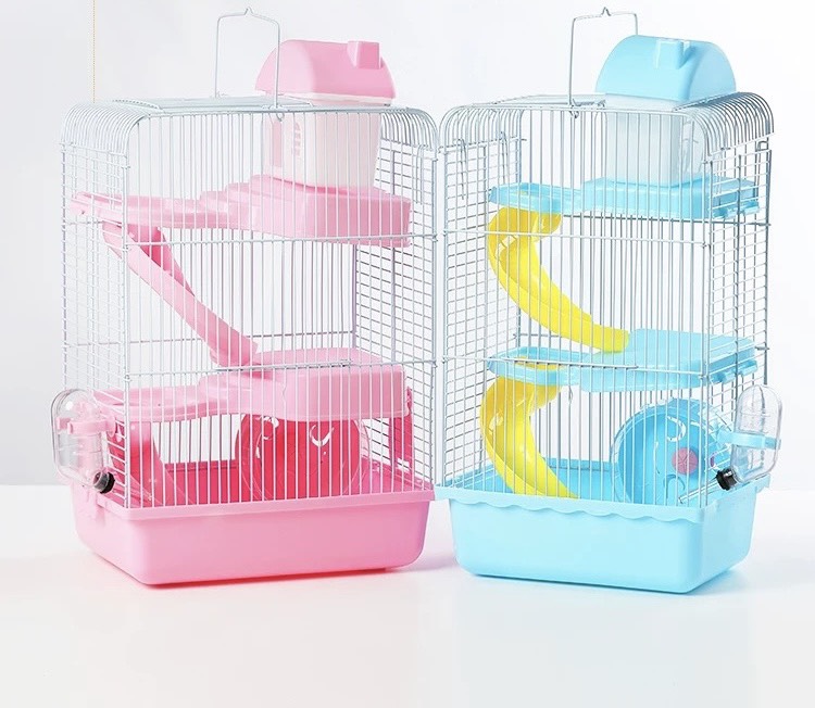 lồng tiểu hoàng tử 2 tầng lớn cho hamster  - T3 PETS SHOP