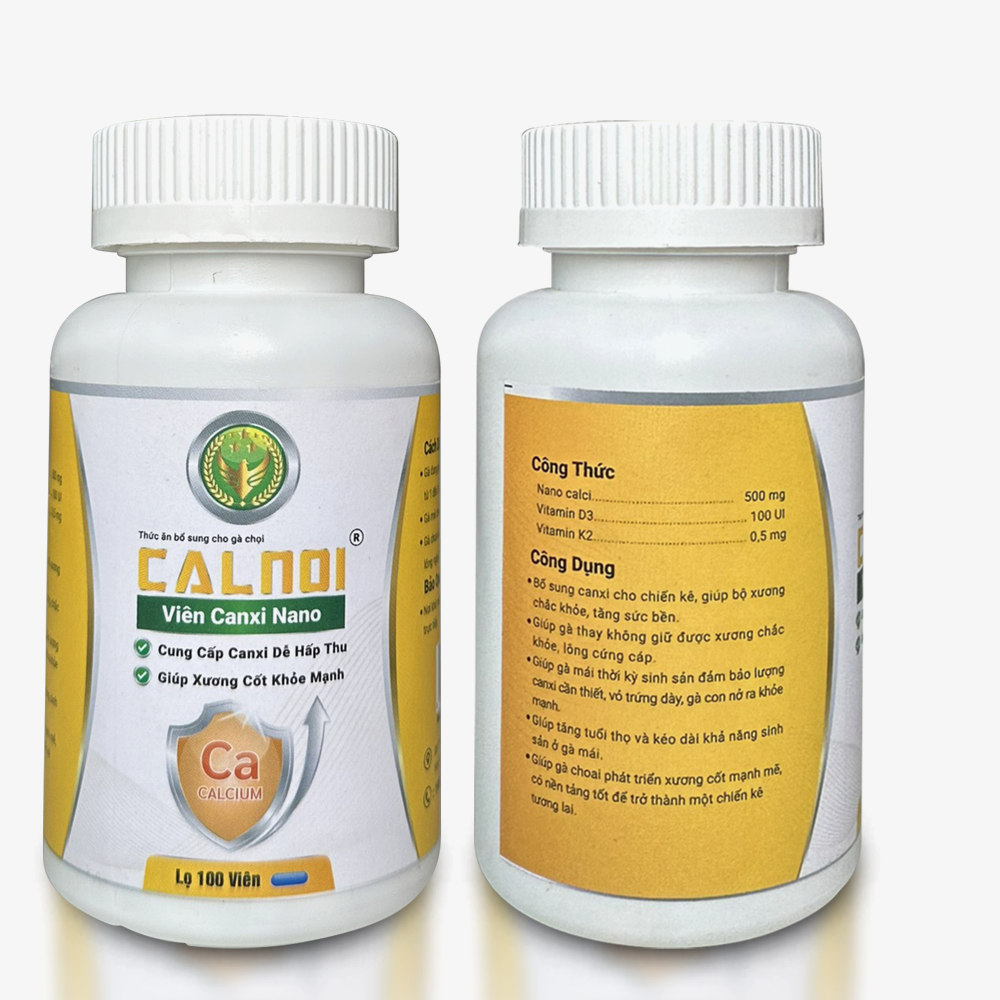 CALNOI - VIÊN CUNG CẤP CANXI
