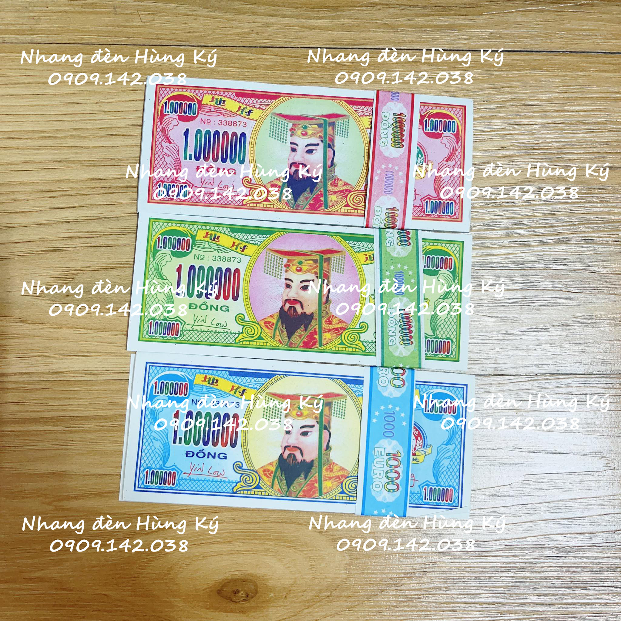 Giấy tiền đô 3 màu đẹp