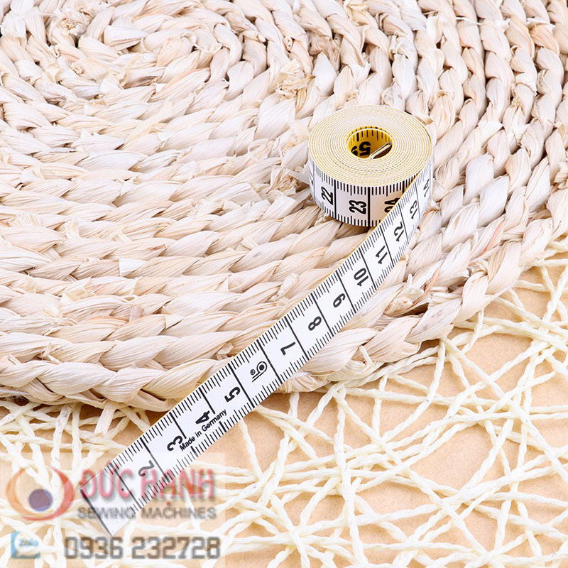 THƯỚC DÂY MAY LOẠI TỐT - GERMANY QUALITY: BẢN LỚN 15MM