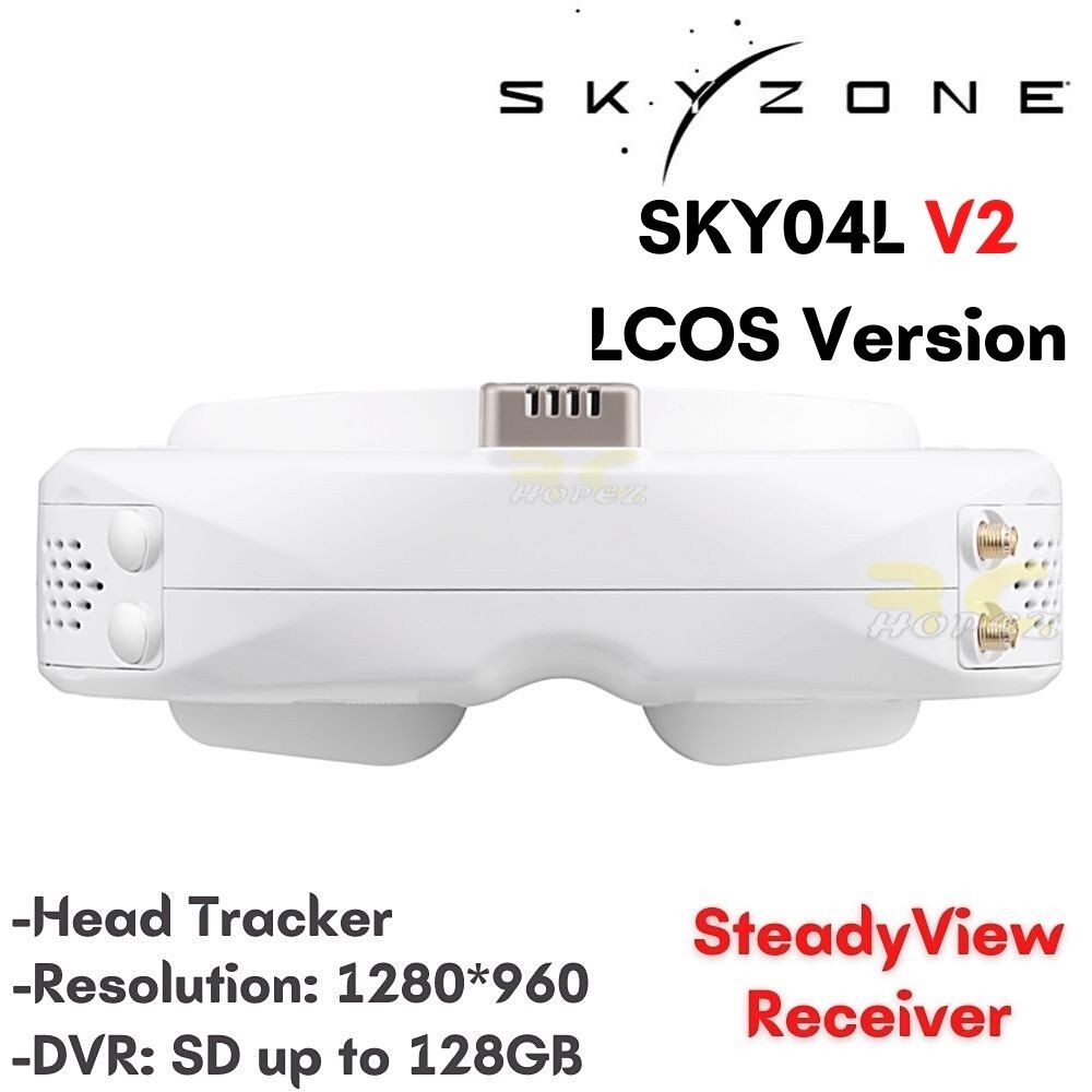 Kính FPV Goggles Skyzone 04L V2 Lite Chính hãng ( Trắng )