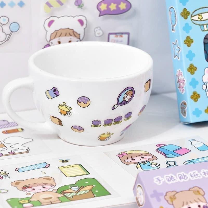 Hộp Sticker 100 Tấm