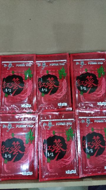 Cao Dán Sâm ESSDA túi 6 miếng Hàn Quốc (Red Ginseng Power Pad)