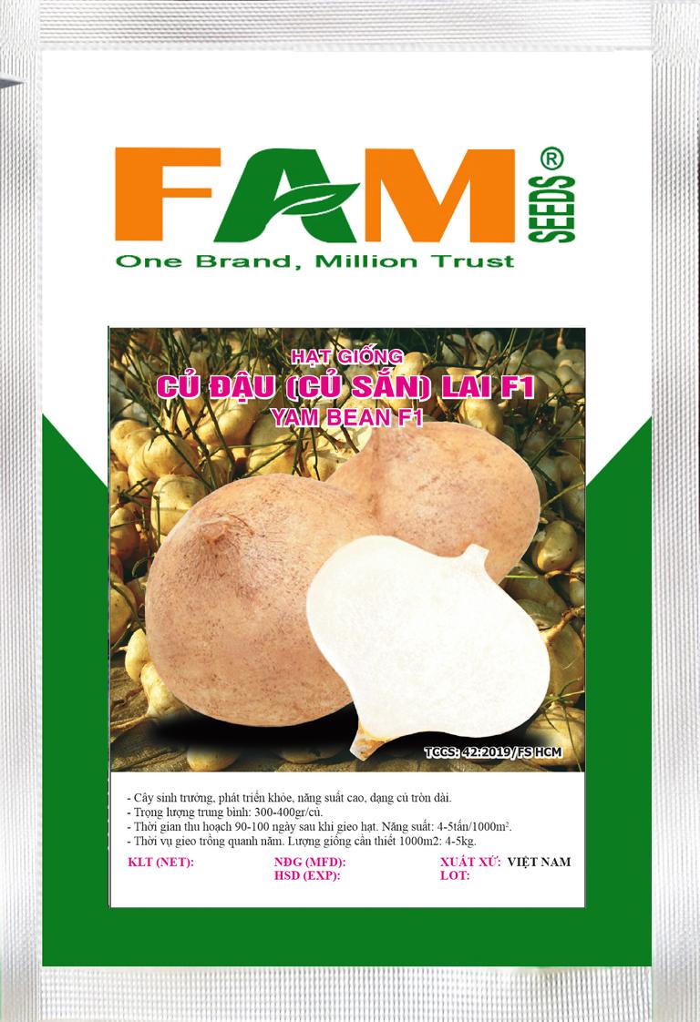 [HCM]Hạt Giống Củ Đậu (Củ Sắn) Lai F1 - Gói 5gr