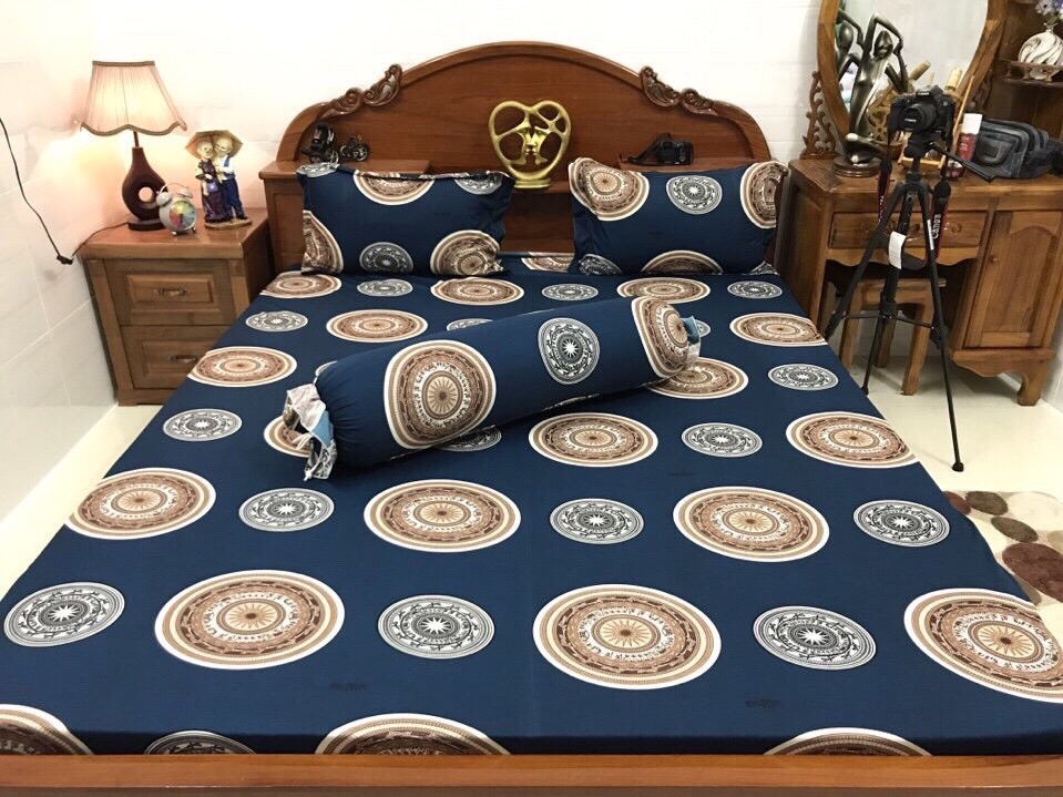 Drap/Ga nệm thun lạnh Hàn Quốc ( bộ 4 món, đủ kích thước)