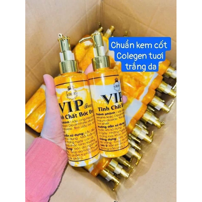 TINH CHẤT KEM BODY BÓC ĐEN SIÊU TRẮNG VIP