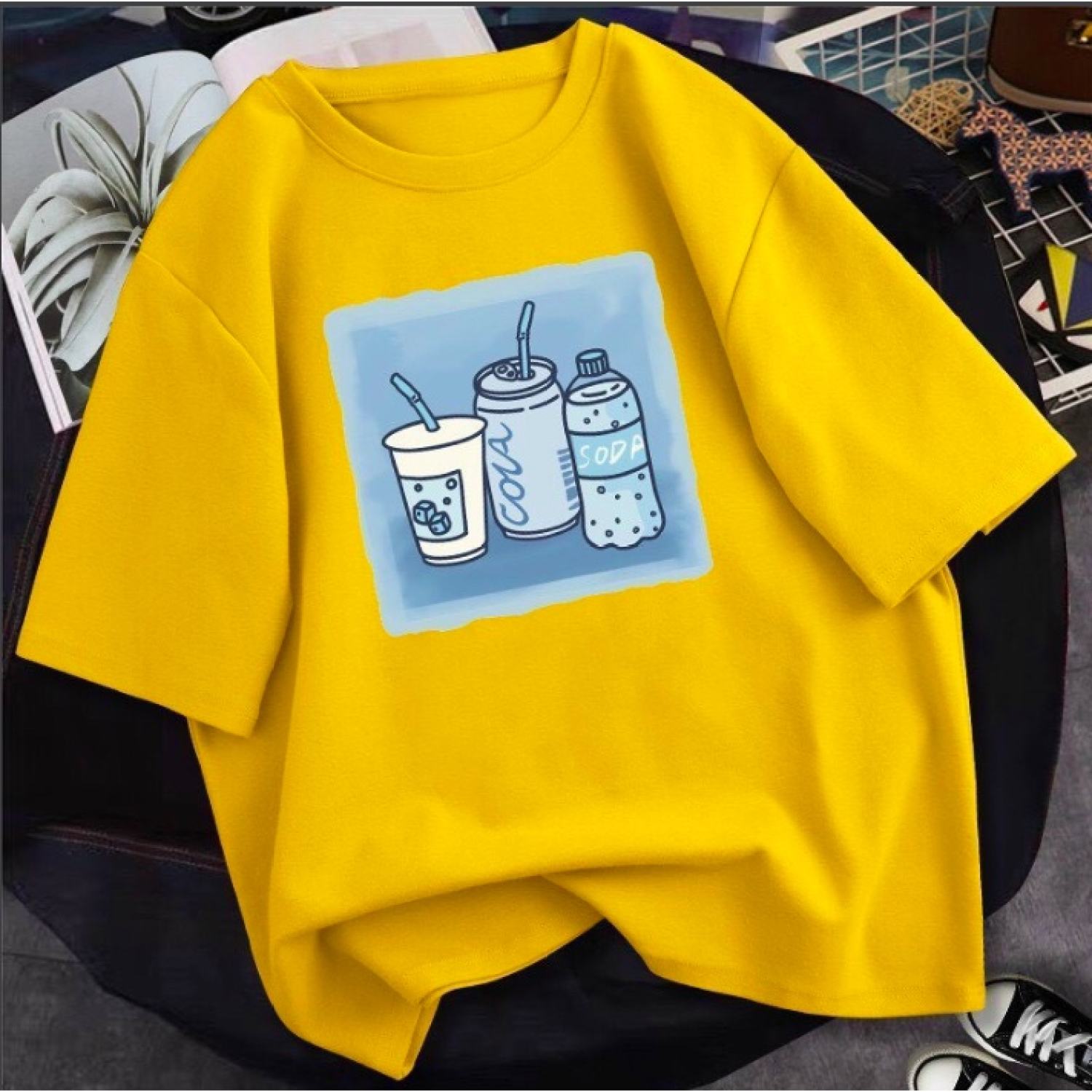 Áo phông 3 cốc nước HARIQUEEN