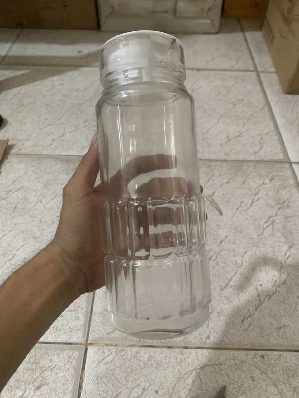 Bình thủy tinh 1.1 Lít