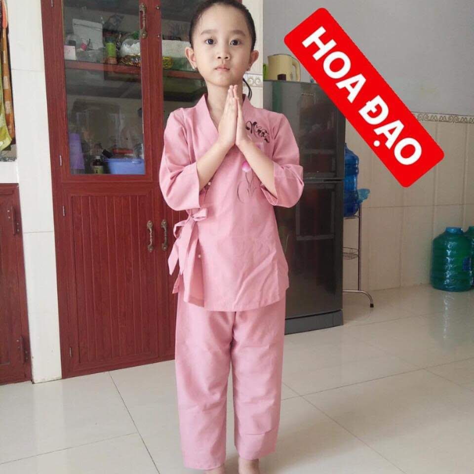 [HCM]Đồ lam đi chùa cho bé từ 5kg-38kg