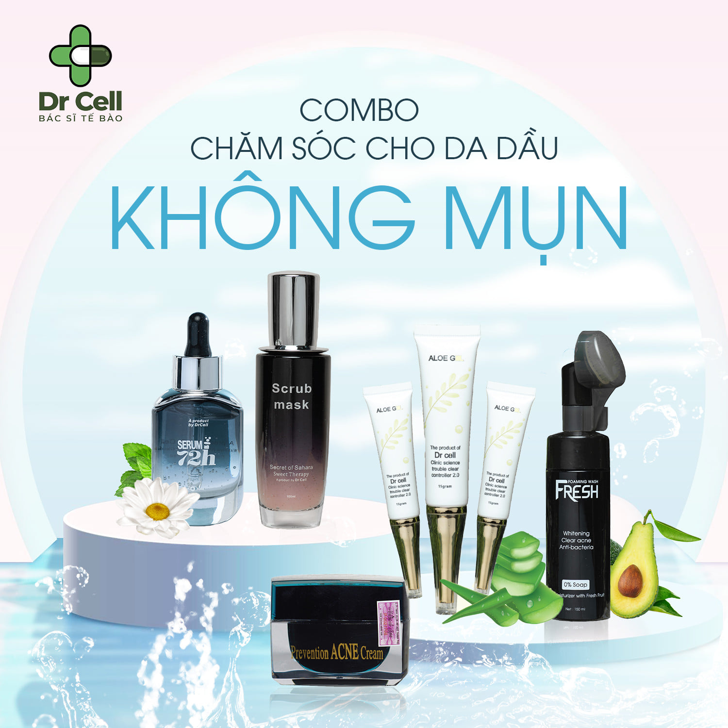 Dung Dịch vệ Sinh Phụ Nữ Dr Cell