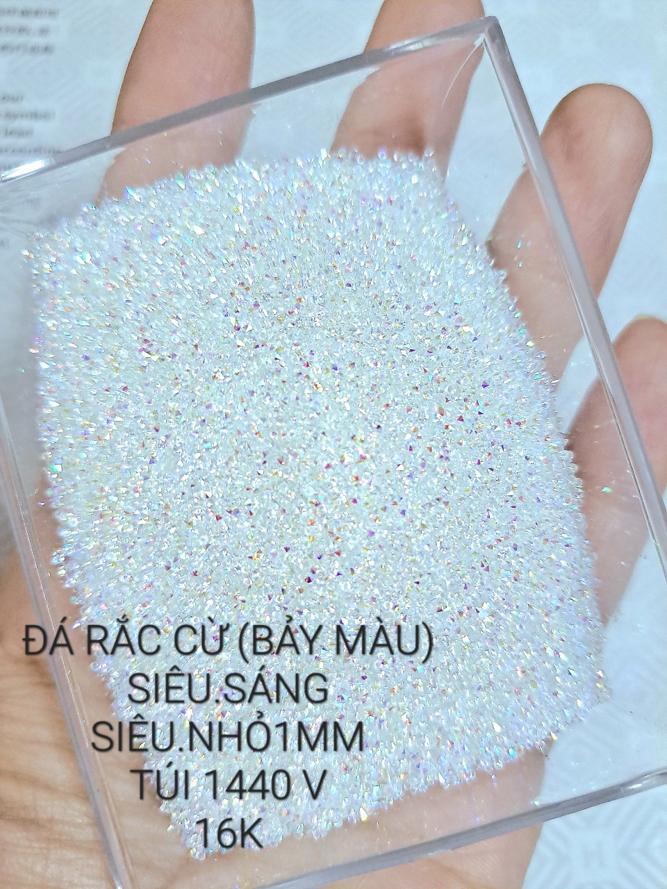 ĐÁ RẮC ĐÍNH NAIL_ĐÁ RẮC HẠT SIÊU NHỎ
