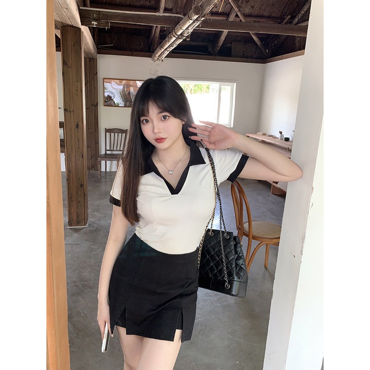 Áo Thun Cổ Bẻ Bigsize, Áo thun polo bigsize cổ bẻ mặc đi làm đi chơi đều đẹp A41