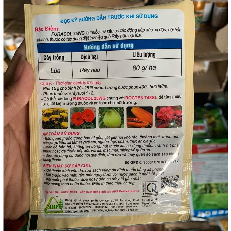 Vua Trừ Rầy Rệp 25wp (gói 15g) - VTNN Bắc Từ Liêm